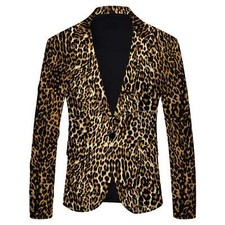 Leopard Print Jacket Blazer