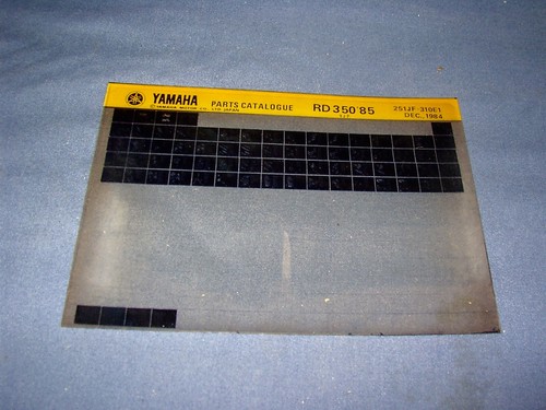 Yamaha rd350lc 350 - 350, 85