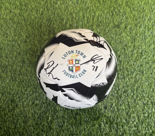 Genuine luton town - genuine, signed