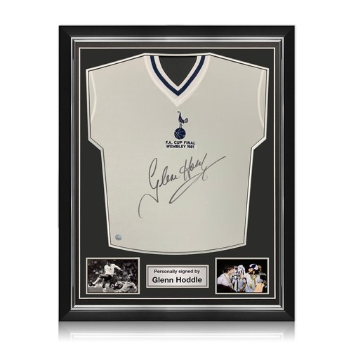 Glenn hoddle signed tottenham - hoddle,