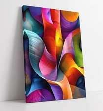 ABSTRACT COLOURFUL CURVES