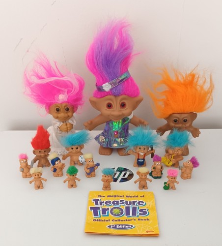 17x vintage russ troll doll - vintage,