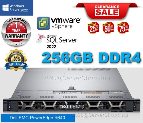 Dell poweredge r640 2xgold - dell,
