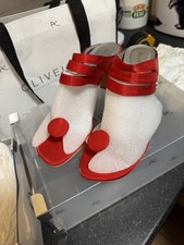 Oliveira Red Ladies Slip On