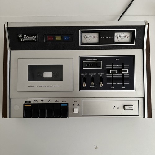Technics 263ausd cassette - technics, rs-263ausd