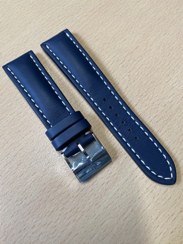 Breitling blue calfskin - breitling,