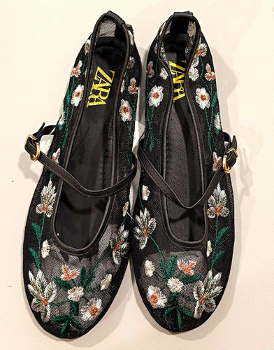 Zara mary jane - jane, floral