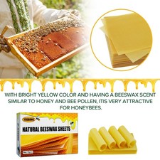 10x beeswax sheets for beekeeping,disease free,made from pure beeswax wax sheets