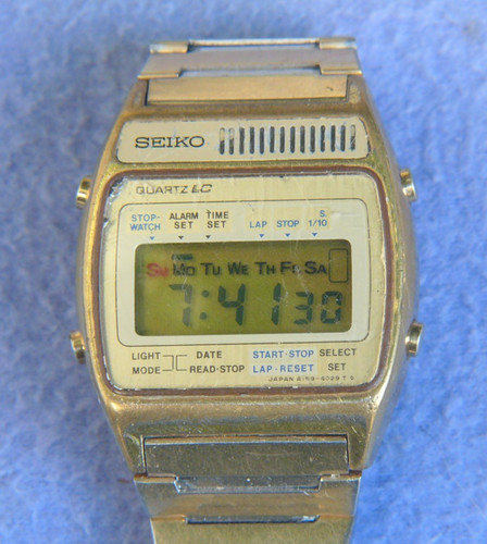 Vintage seiko a159 4039 lcd - vintage,