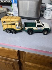 Truck And Horse Trailer.