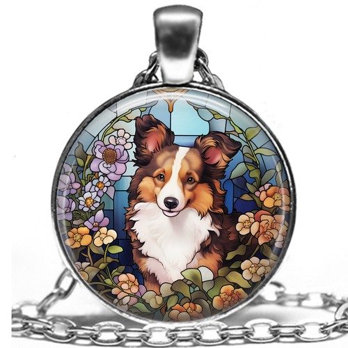Faux stained glass art - stained, print