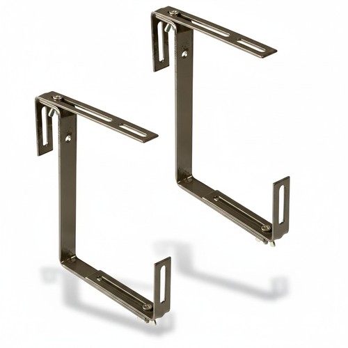 Window box brackets brown - window,