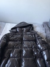 men’s black shiny coat size