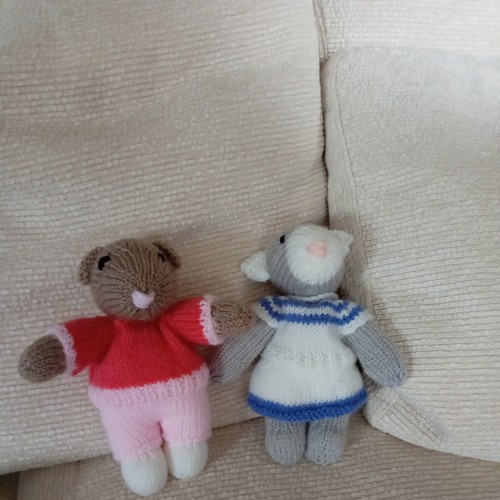 Handmade knitted toys - handmade,