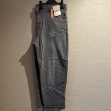 Girlfriend jeans 22s grey - girlfriend,