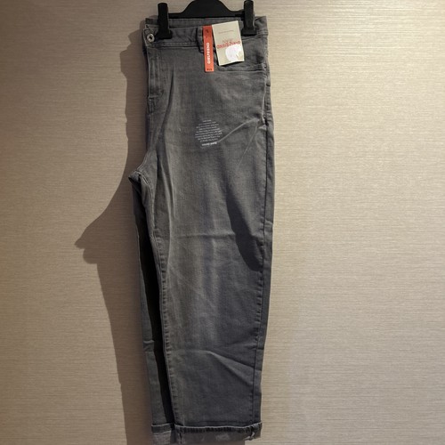 Girlfriend jeans 22s grey - jeans,