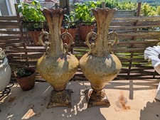 Pair decorative vintage iron - vintage,