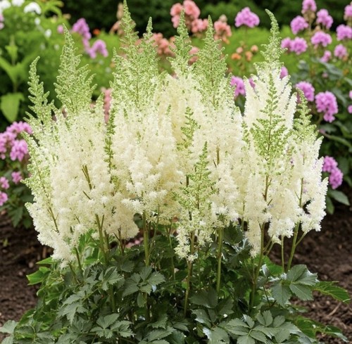 Astilbe white hardy - astilbe, perennial