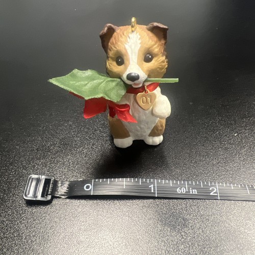 2001 hallmark ornament puppy - ~,