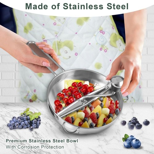 Stainless steel food mill - steel,
