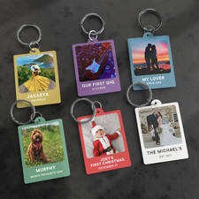 Personalised Photo Keyring
