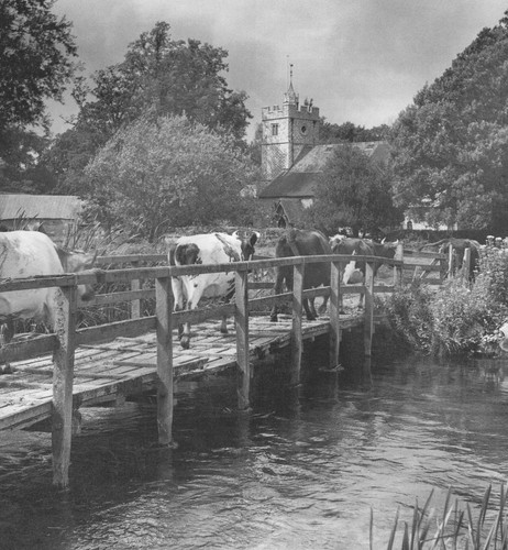 Longparish hampshire 1950s - hampshire,