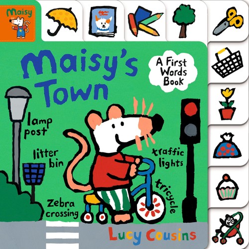 Maisy town first - first, words