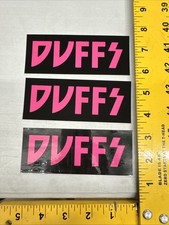 Duffs Shoes BMX Stickers Decals 1990's Mid School Racing Bike Bicycle Vintage
