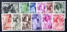 BELGIUM 1941 553-564 ** MINT IMMACULATE SET ORVAL (05683
