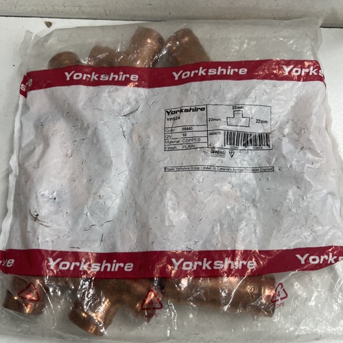 Yorkshire fittings 22mm - yorkshire, copper