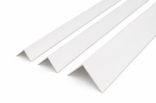 White pvc corner - 1m, angle