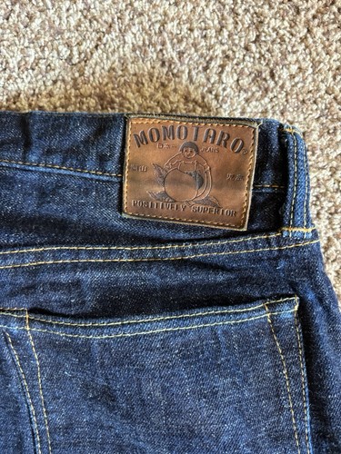Momotaro 0605 16oz textured - momotaro,