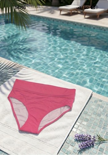 Saress pink bikini bottoms - saress,