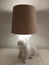 NEXT Ceramic Bulldog Lamp 9