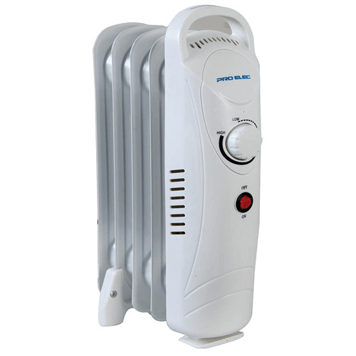 White oil filled radiator - white,
