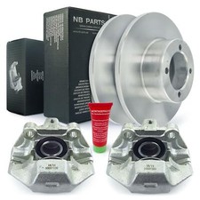 2x Brake Caliper Brake Discs