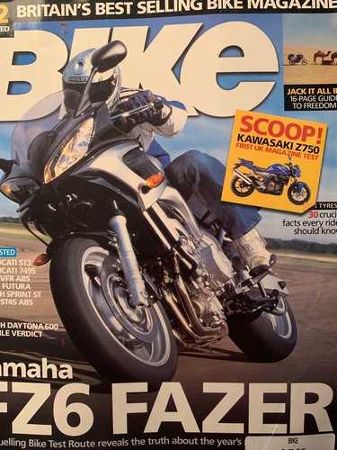 Bike magazine dec 2003 yamaha - magazine,