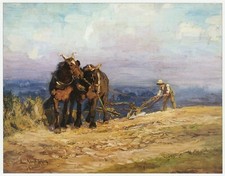 Horses Turning above Cocking