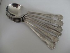SET OF 6 SILVER PLATED KINGS