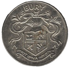 1972 cup medal bury - cup, –