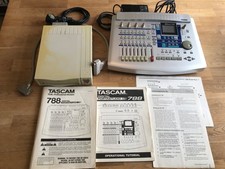 TASCAM 788 Digital PortaStudio with original PSU, manuals and cd burner writer