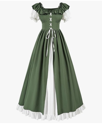 Womens medieval dress - womens,