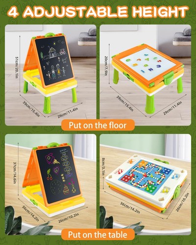 Kids easel double sided - in,
