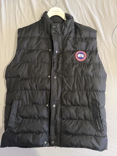 Men canada goose vest black - goose, 38