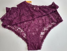 Vtg 2 Pair Women's Burgundy