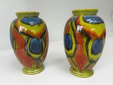 Poole Pottery Vases - Set Of 2