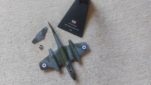 Gloster meteor 100 - meteor, diecast
