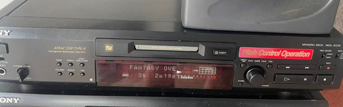 Sony mds je530 - sony, minidisc