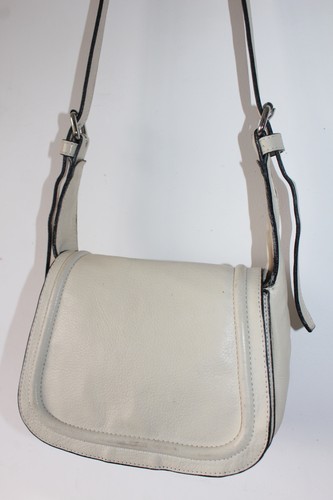 Zara cream leather small - cream,