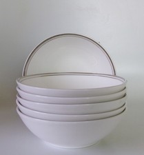 SIX ROYAL DOULTON PLATINUM